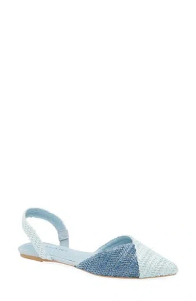 Tahari Two-tone Slingback Flat