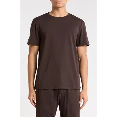 Tahari Ultimate Comfort Sleep T-shirt In Chocolate