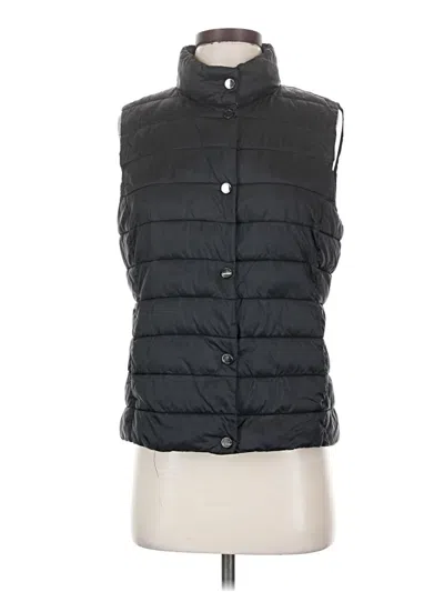 Pre-owned Tahari Vest In Black