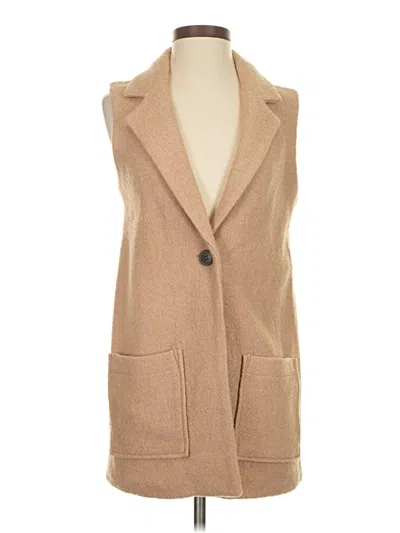 Pre-owned Tahari Vest In Brown