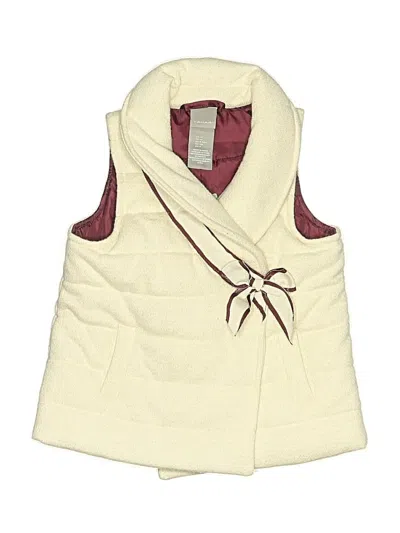 Pre-owned Tahari Kids' Vest In Ivory