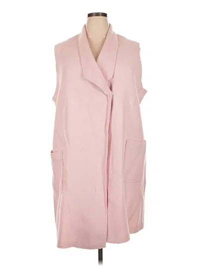 Pre-owned Tahari Vest In Pink