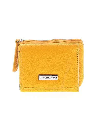 Pre-owned Tahari Wallet In Yellow