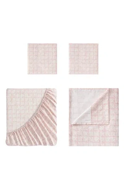 Tahari Washington Queen Sheet Set In Pink