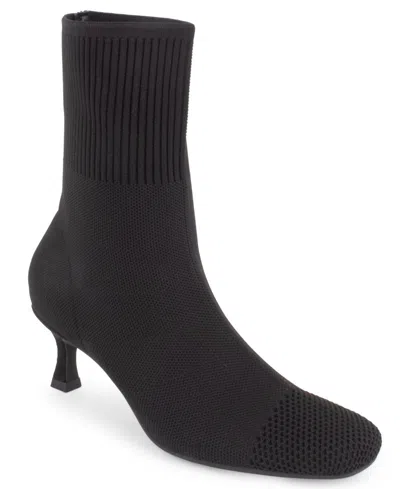 Tahari Women's Alyssum Knit Slip-on Booties In Pink