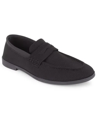 Tahari Women's Marseille Knit Slip-on Loafers In Black