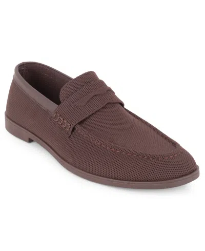 Tahari Women's Marseille Knit Slip-on Loafers In Brown