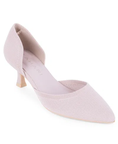 Tahari Women's Moreno Kitten Heel Pumps In Neutral