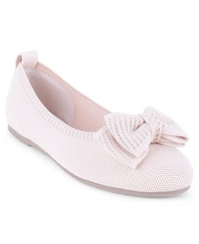 Tahari Sorrento Ballet Flat In Pink