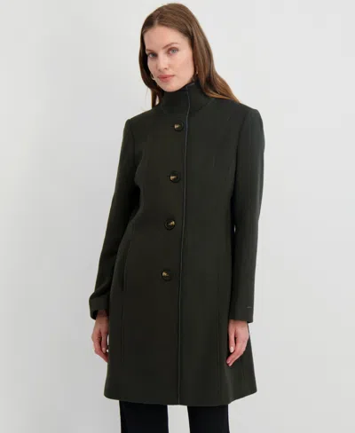 TAHARI WOMEN'S STAND-COLLAR BUTTON-FRONT COAT