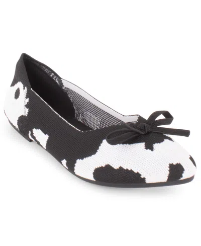 Tahari Women's Tortuga Knit Slip-on Flats In Multi