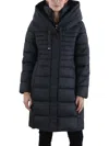 Tahari Womens Oversized Outerwear Puffer Jacket In Multi