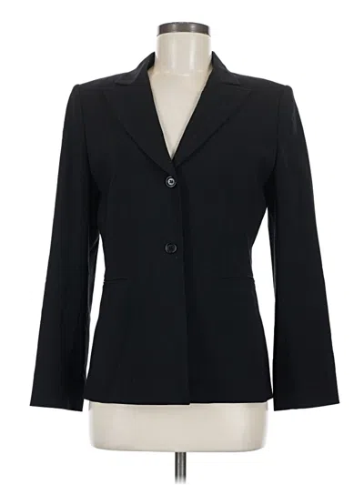 Pre-owned Tahari Wool Blazer Jacket In Black