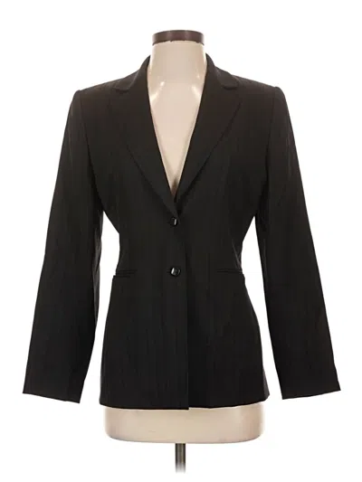 Pre-owned Tahari Wool Blazer Jacket In Black