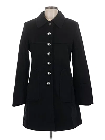 Pre-owned Tahari Wool Coat In Black