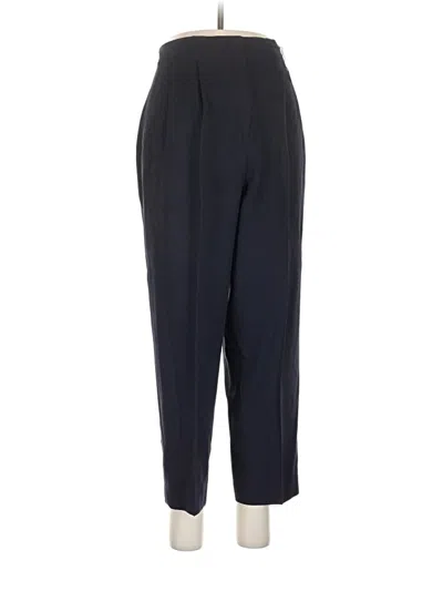 Pre-owned Tahari Wool Pants In Blue