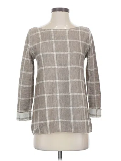Pre-owned Tahari Wool Sweater In Gray