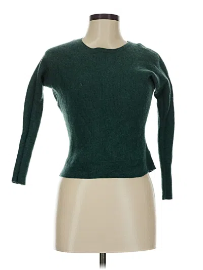 Pre-owned Tahari Wool Sweater In Green