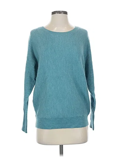 Pre-owned Tahari Wool Sweater In Teal
