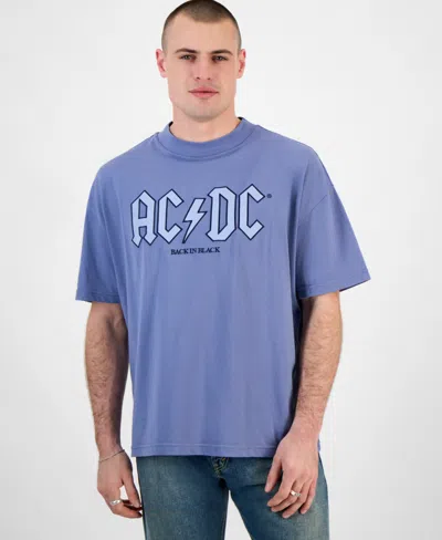 Tai Apparel Men's Ac/dc Regular-fit Graphic T-shirt In Blue