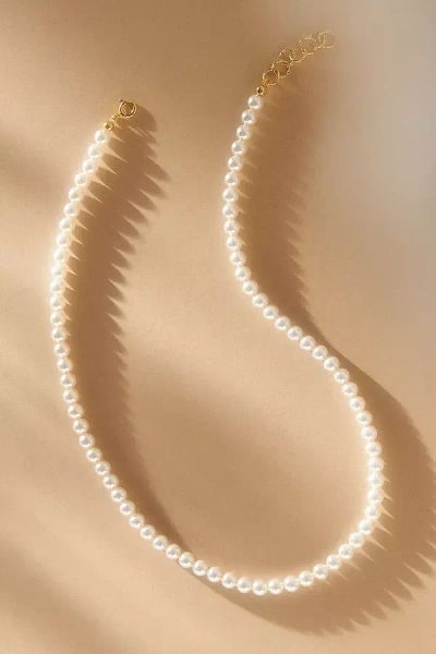 Tai Classic 6mm Pearl Necklace In Silver