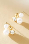 Tai Pearl Cluster Earrings In Gold