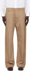 Taiga Takahashi Beige Lot. 202 Engineer Trousers In Multi
