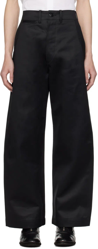 Taiga Takahashi Black Lot. 202 Trousers