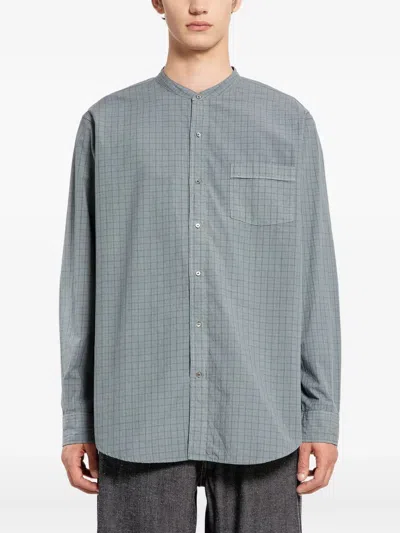 TAIGA TAKAHASHI CHECKED SHIRT