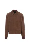 Taiga Takahashi Zip-up Shirt Jacket In Burgundy