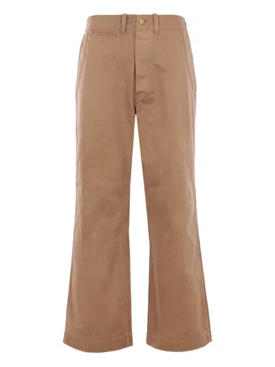 TAIGA TAKAHASHI COTTON-TWILL TROUSERS
