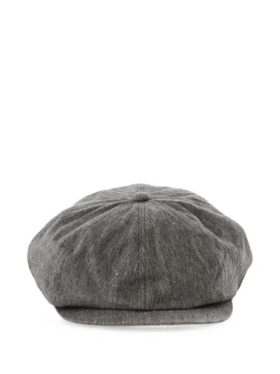 Taiga Takahashi Eight-panel Flat Cap In Gold