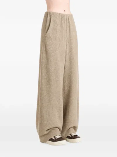 Taiga Takahashi Elasticated Wide-leg Trousers In Green