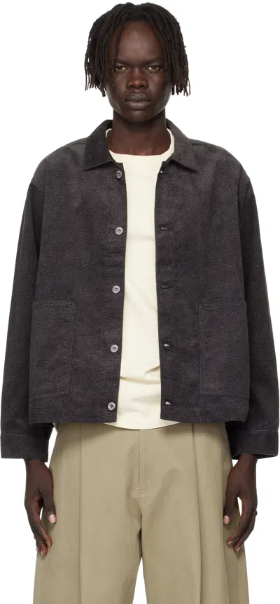 Taiga Takahashi Gray Lot. 303 Coverall Jacket In Brown