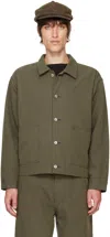 TAIGA TAKAHASHI GREEN LOT. 303 COVERALL JACKET