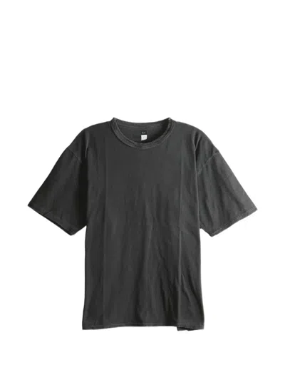 Taiga Takahashi Lot. 616 Faded-effect Short-sleeve T-shirt In Black