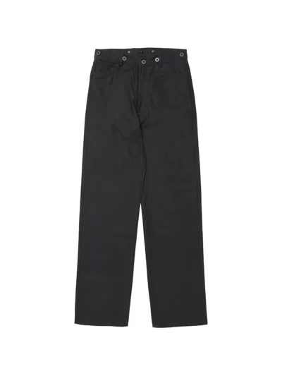 Taiga Takahashi Lot.225 Buckle-backed Trousers In Black