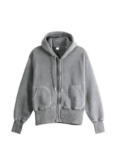 Taiga Takahashi Lot.615 Zip-up Hoodie In Gray