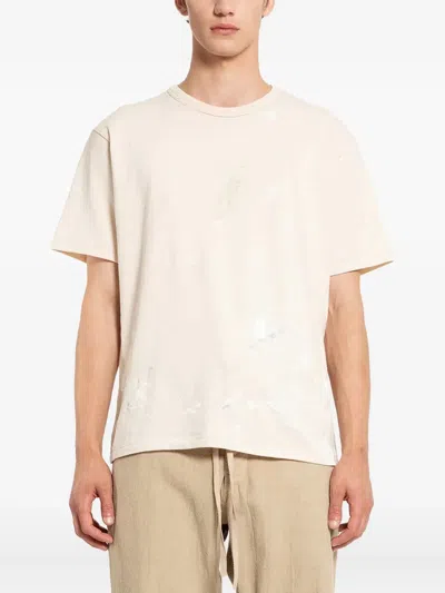 TAIGA TAKAHASHI PAINT-SPLATTER COTTON T-SHIRT