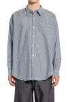 Taiga Takahashi Man Blue Shirts In Blue