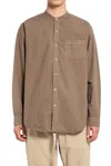Taiga Takahashi Man Brown Shirts In Brown