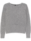 Taiga Takahashi Silk Sweater In Grey
