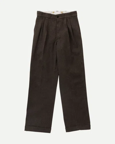 Taiga Takahashi Trousers In Brown
