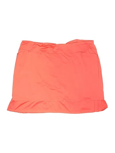 Pre-owned Tail Active Skirt In Orange