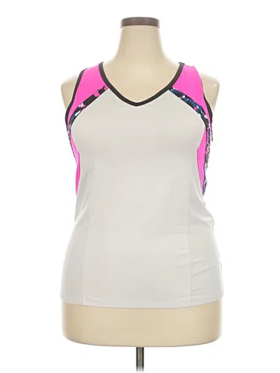 Pre-owned Tail Active Tank Top In White