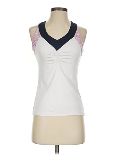 Pre-owned Tail Active Tank Top In White
