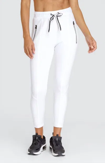 Tail Activewear Eleanor Jogger Pants In White