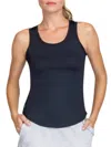 Tail Activewear Mia Racerback Top In Black In Black