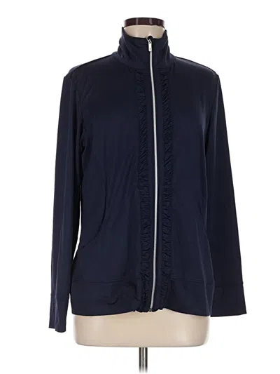 Pre-owned Tail Cardigan Sweater In Blue