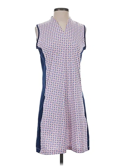 Pre-owned Tail Casual Dress In Blue